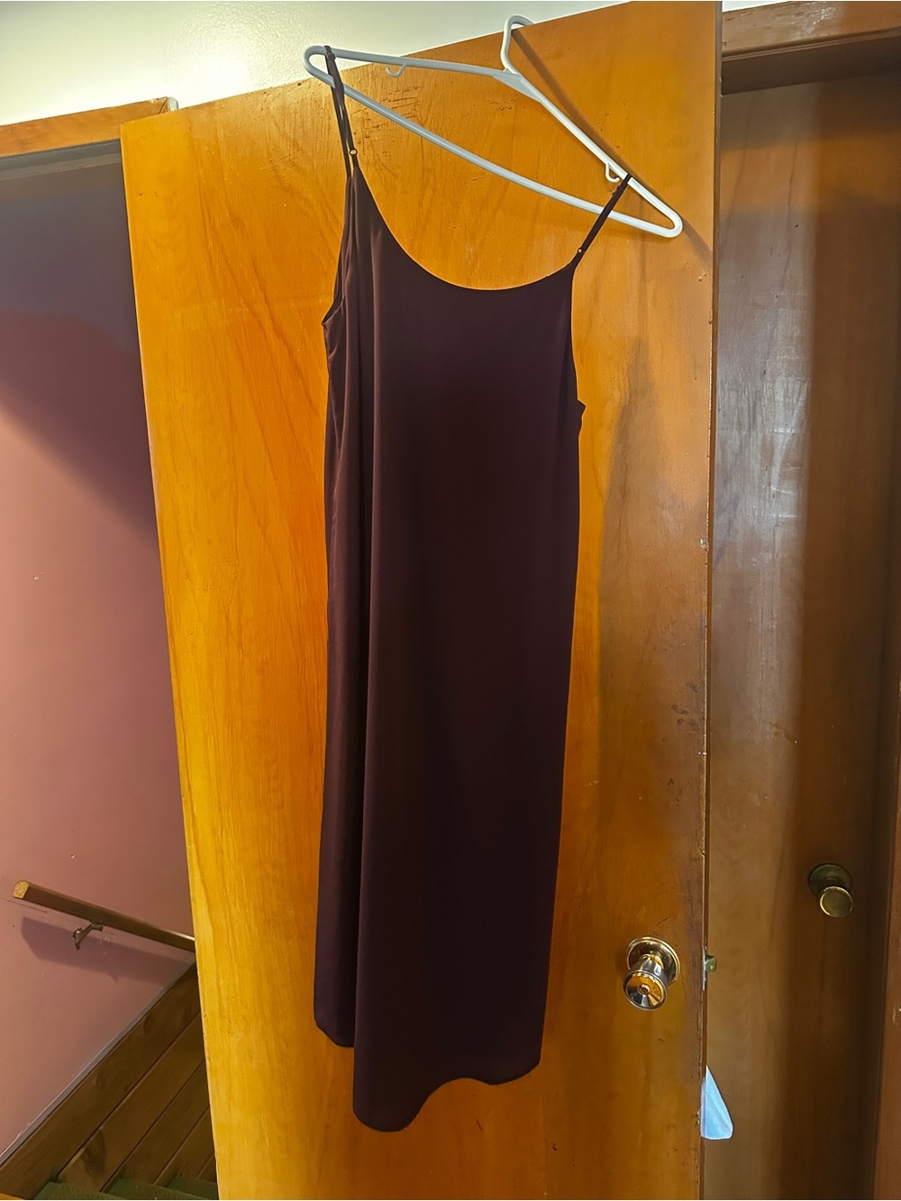 Babaton Maxi Slip Dress in Purple Size XS Like New